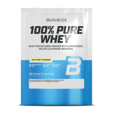 BioTechUSA 100% Pure Whey tejsavó fehérjepor - tejberizs (28g) vitamin és táplálékkiegészítő