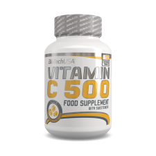 BioTechUSA Vitamin C 500 - 120 rágótabletta vitamin és táplálékkiegészítő
