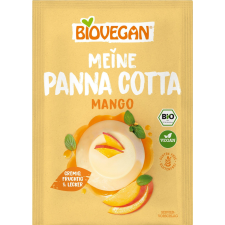 BIOVEGAN Bio, vegán, gluténmentes mangós panna cotta 38 g reform élelmiszer