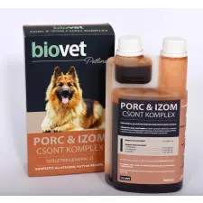  Biovet Porc&amp;izom&amp;csont komplex 500ml vitamin, táplálékkiegészítő kutyáknak