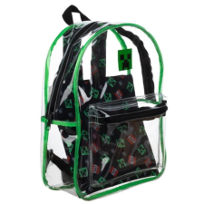BIOWORLD Minecraft átlátszó hátizsák - TNT Creeper iskolatáska