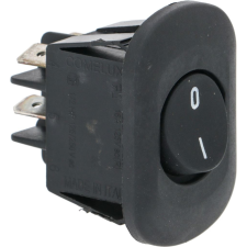  BIPOLÁRIS KAPCSOLÓ FEKETE 16A 250V beépíthető gépek kiegészítői