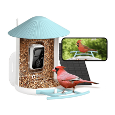 Birdfy Madáretető kamerával és napelemmel, AI előfizetéssel (EPPAMBNI8101110) madár kalitka
