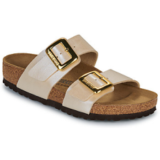 Birkenstock Papucsok Sydney CB BF Graceful Pearl White Bézs 38 női papucs