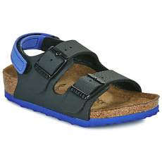 Birkenstock Szandálok / Saruk Milano AS Kids BF Desert Soil Black/UBlu Fekete 29
