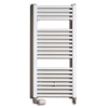 Birossi törölközőszárító radiátor - egyenes - fehér - 450x960 mm