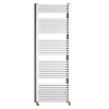Birossi törölközőszárító radiátor - egyenes - fehér - 600x1680 mm
