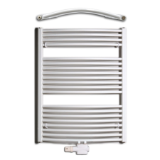 Birossi törölközőszárító radiátor - íves - fehér - 750x960 mm fűtőtest, radiátor