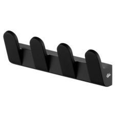 Bisk FUTURA BLACK 02952 fali négyágú fogas bútor