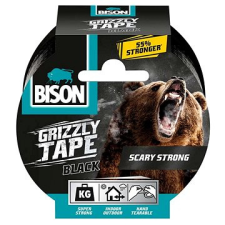 Bison GRIZZLY TAPE 10 m fekete ragasztószalag és takarófólia
