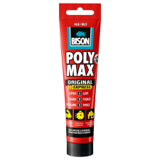 Bison Poly Max Original expressz fehér tömítő SM polymer ragasztó 465 g festő és tapétázó eszköz