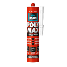  BISON POLY MAX POLYMER WHITE CRT ragasztó 465 g építőanyag