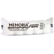 BISPOL Temetői gyertya Memoria, fehér 5× 30 g gyertya