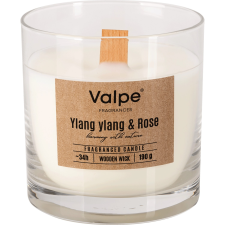  Bispol Valpe illatgyertya fakanóccal ylang ylang és rózsa 8,5 cm gyertya