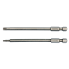  Bithegy készlet biztonsági TORX T10x100mm T25x100mm (YAT-0490)