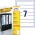 BIURFOL Avery L4760-25 192x38mm iratrandezőhöz 175db-os fehér etikett (^ L4760-100)