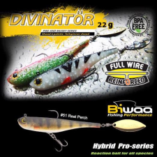  Biwaa Divinator Junior 14cm 22g 51 Real Perch spinnertail csali