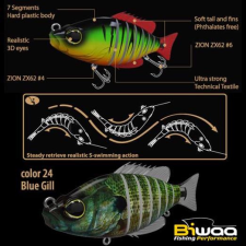  Biwaa Swimbait Seven S5&quot; 13cm 34g 24 Blue Gill wobbler csali
