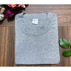 BIYO TEKS Turkey Férfi környakú Póló 100% Pamut 6101- szürke