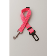  Biztonsági öv csatlakozású rövid póráz állatoknak Rózsaszín autó dekoráció