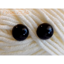  Biztonsági szem, fekete 20mm - 1pár rövidáru