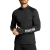 Björn Borg BJÖRN BORG Men‘s Hoodie Midlayer Half Zip Black Beauty L