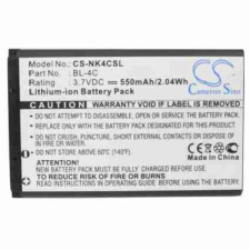  BK-BL-4C-550mAh Akkumulátor 550 mAh mobiltelefon akkumulátor