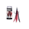 BKK _FEATHERED SPEAR-21 SS  5#  3DB/CSOMAG  RED-BLACK