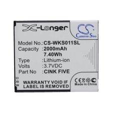 BL4257 Akkumulátor 2000 mAh mobiltelefon akkumulátor