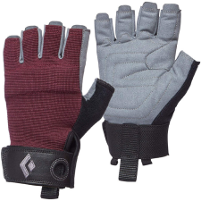 Black Diamond W's Crag Half-Finger Gloves bordeaux (S) hegymászó felszerelés