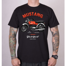 BLACK HEART Férfi póló Black Heart Mustang