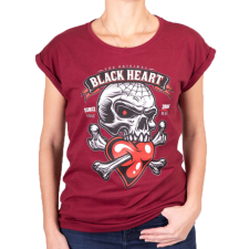 BLACK HEART Romantic Lover Ext női póló piros női póló
