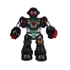  Black Phanter Robot elemes világít, zenél, lövöldöz, sétáló robot 837-1 - Gyerek játék robot