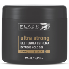 Black Professional Line Ultra Erős Hajzselé 500ml hajformázó