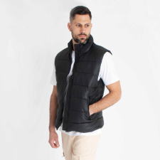 Black Shiny Vest - fekete mellény - Méret: XXL férfi mellény