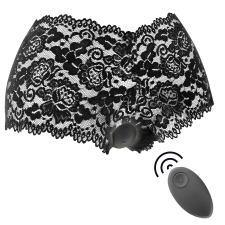  BLACK&SILVER - ZARA távirányítós izgató ingyenes bugyival vibrátorok