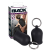 Black Velvet Black Velvet - fém gyűrűs bimbószívó (fekete)