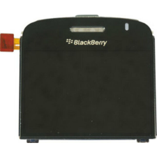 BlackBerry 9000 Bold, LCD kijelző plexivel 002, fekete mobiltelefon, tablet alkatrész