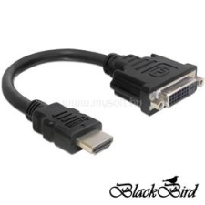 BlackBird Átalakító HDMI-A male to DVI 24+5 female, 20cm (BH1250) kábel és adapter