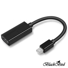 BlackBird átalakító mini displayport to hdmi 15cm bh1265 kábel és adapter