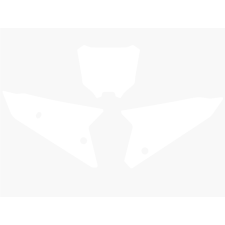 BlackBird Fekete Rigó Lemezmatricák Fehér Honda CRF450 egyéb motorkerékpár alkatrész