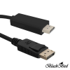 BlackBird Kábel Displayport 1.2 to Displayport 4K 60Hz, 2m (BH1257) - DisplayPort