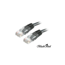 BlackBird Kábel Patch UTP CAT.5E 1m Fekete kábel és adapter