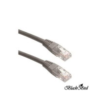 BlackBird kábel patch utp cat.6 1m szürke bh1229 kábel és adapter