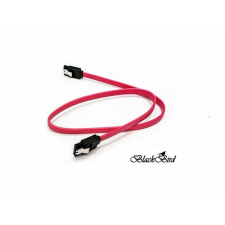 BlackBird Kábel SATA 0,5m, egyenes csatlakozóval kábel és adapter