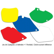 BlackBird Lemezmatricák Fekete Suzuki RM125/250 egyéb motorkerékpár alkatrész