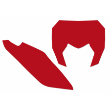 BlackBird Lemezmatricák Piros Sherco SE/SE-F egyéb motorkerékpár alkatrész