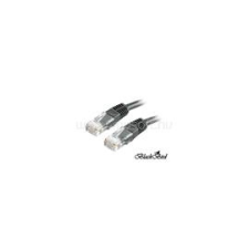 BlackBird Patch kábel UTP CAT.5E 10m, Fekete (BH1572) kábel és adapter