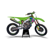 BlackBird Retro Grafikus Készlet - Kawasaki KX125/250 információs címke