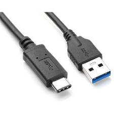 BlackBird USB-A - USB-C kábel 1m fekete (BH1312) (BH1312) - Adatkábel kábel és adapter